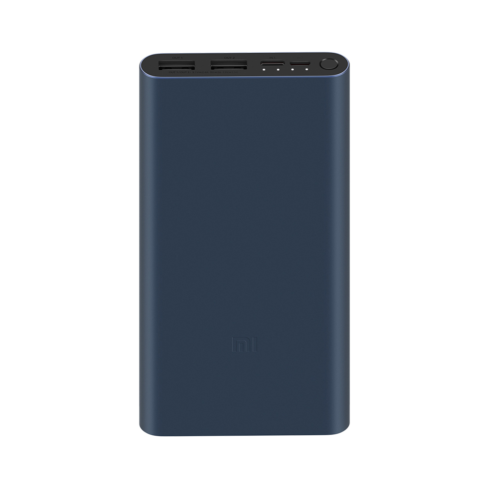 Внешний аккумулятор Xiaomi Mi Power Bank 3, 18W, Fast Charge (Black)